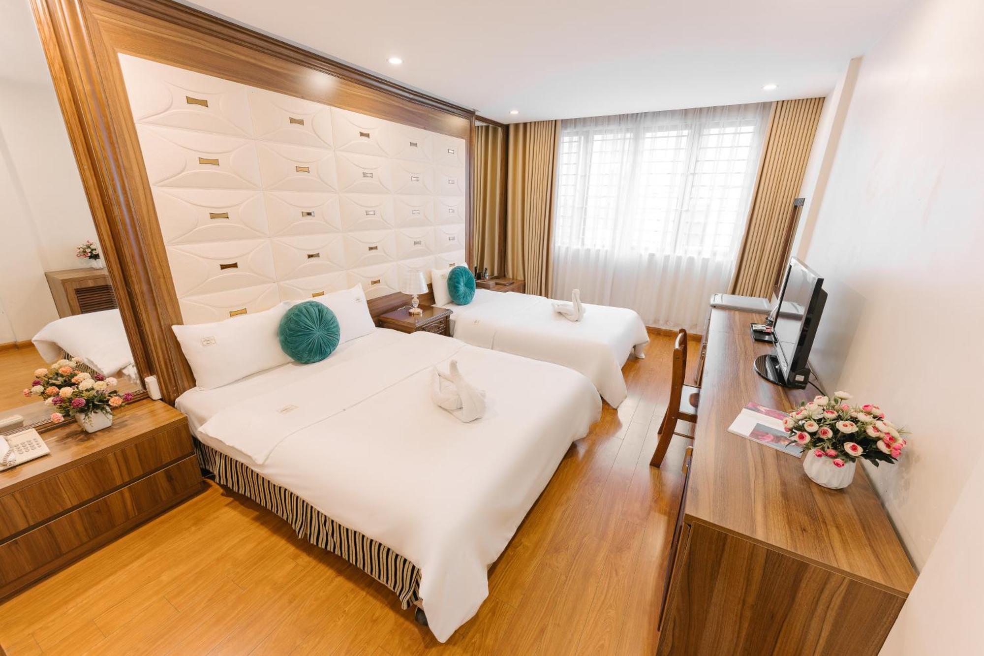 The Ky Moi Hotel And Spa - Ha Noi Center- Near Vincom Ba Trieu ハノイ市 エクステリア 写真